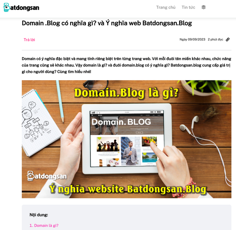 Trang Batdongsan.Blog